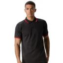 Image of Kustom Kit Men's Tipped Polo Shirt