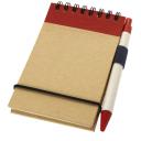 Image of Zuse A7 recycled jotter notepad with pen