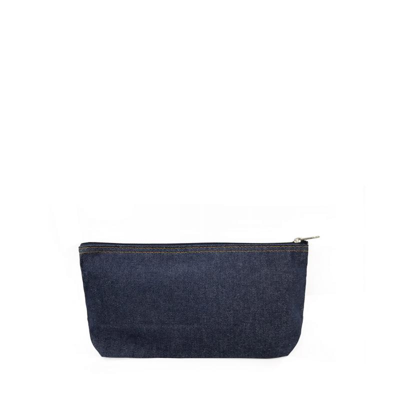 Image of Ndege Denim Zipped Pouch