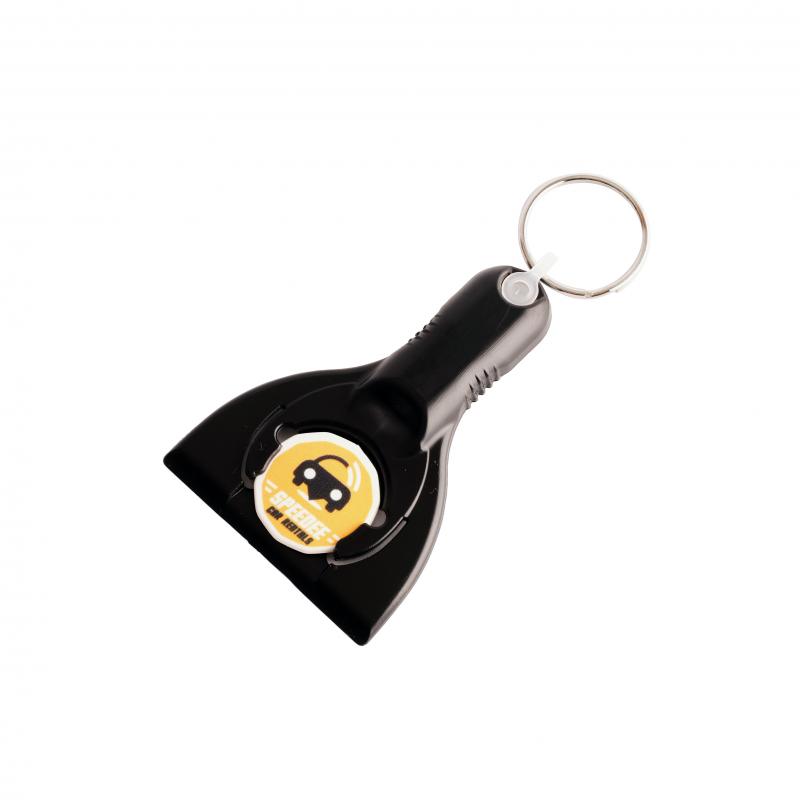 Image of Recycled Ice Pop Ice Scraper Keyring